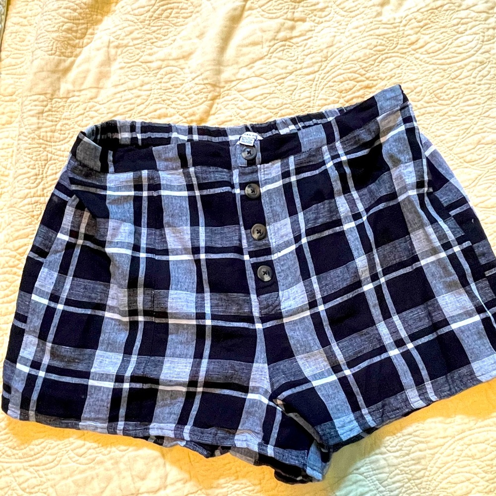 American Eagle Plaid Shorts